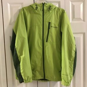Men’s Columbia Omni-Shield 2-Tone Green Jacket